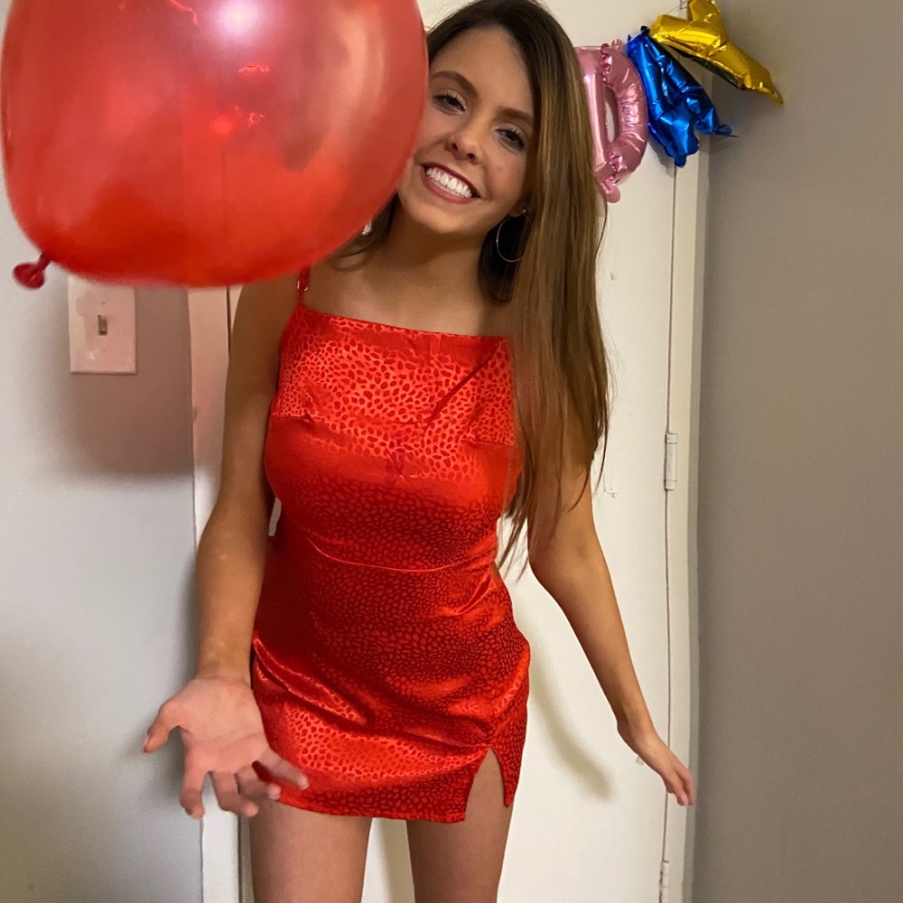 Red ZAFUL dress